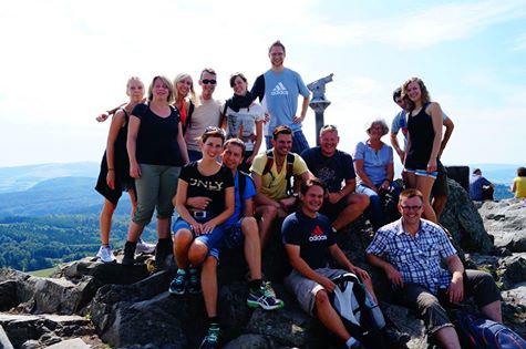 Badmintonausflug zur Enzianhütte